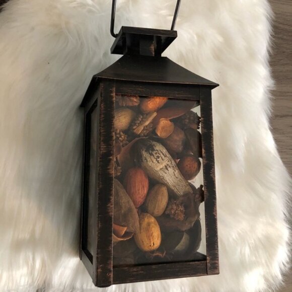 Pumpkin Spice Decorative Lantern - Picture 5 of 10